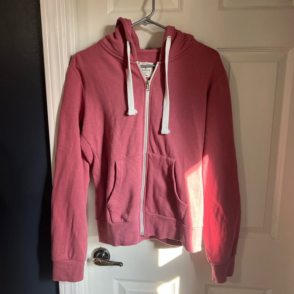 Zip up hoodie